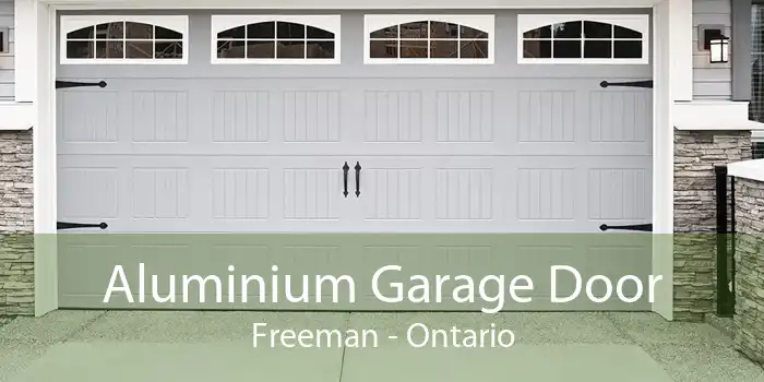 Aluminium Garage Door Freeman - Ontario
