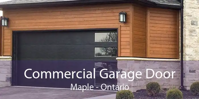 Commercial Garage Door Maple - Ontario