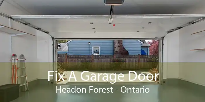 Fix A Garage Door Headon Forest - Ontario