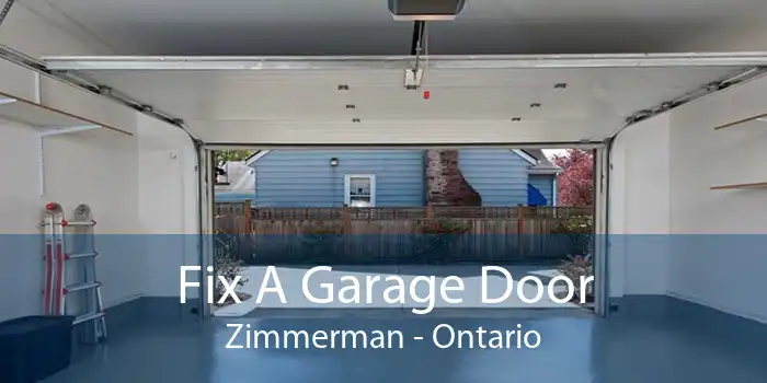Fix A Garage Door Zimmerman - Ontario