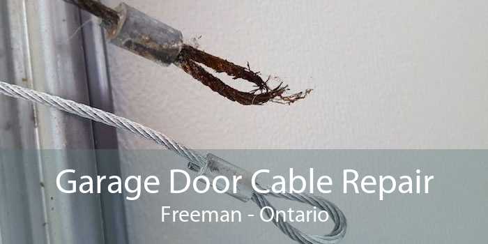 Garage Door Cable Repair Freeman - Ontario
