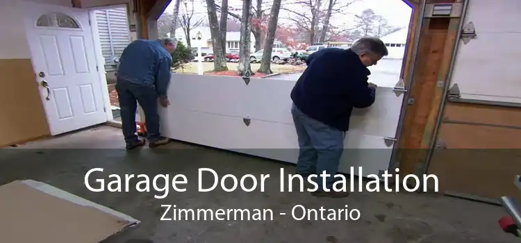 Garage Door Installation Zimmerman - Ontario