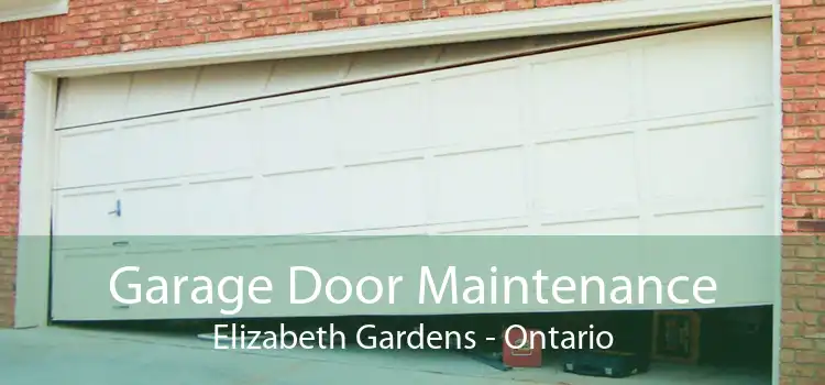 Garage Door Maintenance Elizabeth Gardens - Ontario