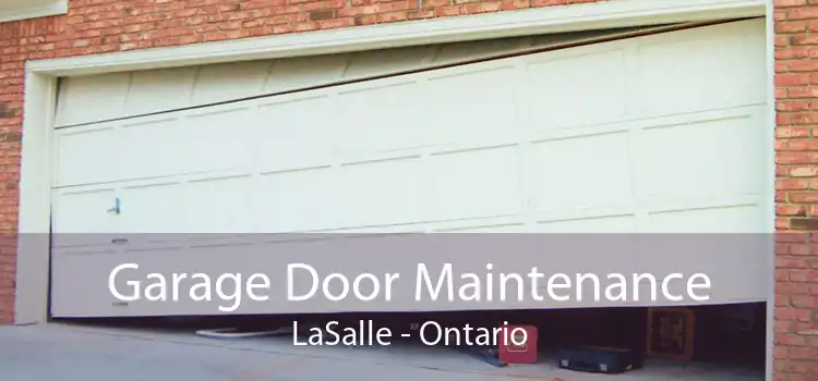 Garage Door Maintenance LaSalle - Ontario