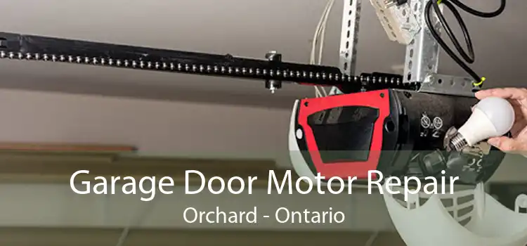 Garage Door Motor Repair Orchard - Ontario