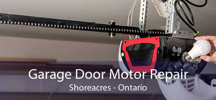 Garage Door Motor Repair Shoreacres - Ontario
