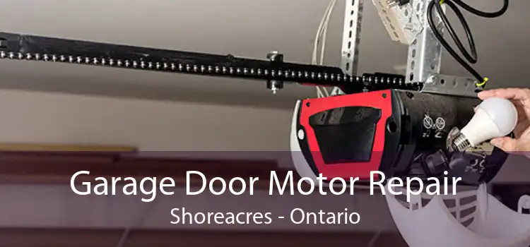 Garage Door Motor Repair Shoreacres - Ontario