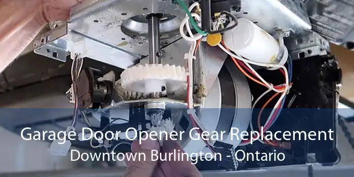 Garage Door Opener Gear Replacement Downtown Burlington - Ontario