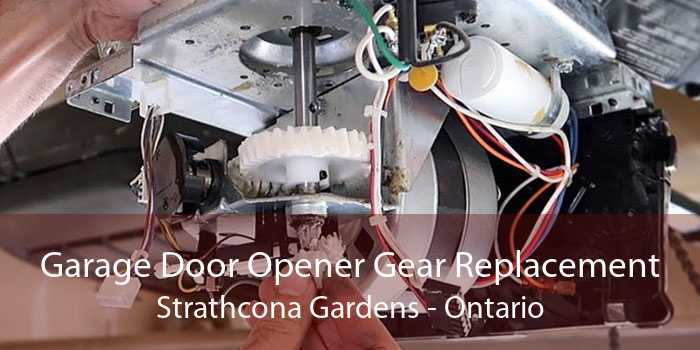 Garage Door Opener Gear Replacement Strathcona Gardens - Ontario