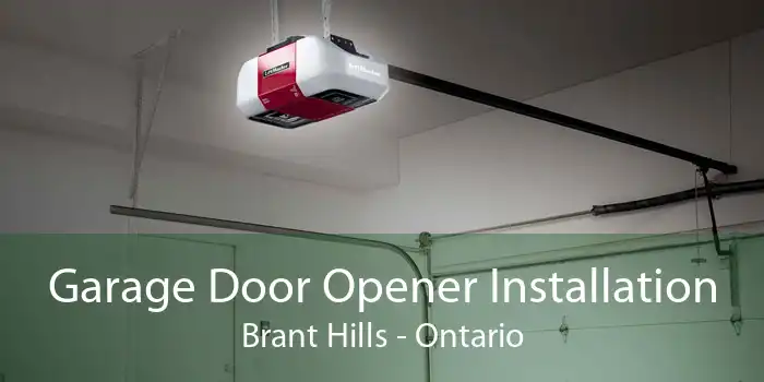 Garage Door Opener Installation Brant Hills - Ontario