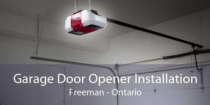 Garage Door Opener Installation Freeman - Ontario