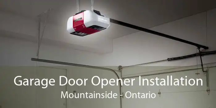 Garage Door Opener Installation Mountainside - Ontario
