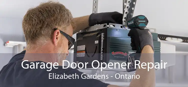 Garage Door Opener Repair Elizabeth Gardens - Ontario