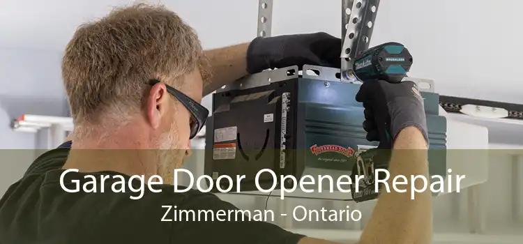 Garage Door Opener Repair Zimmerman - Ontario