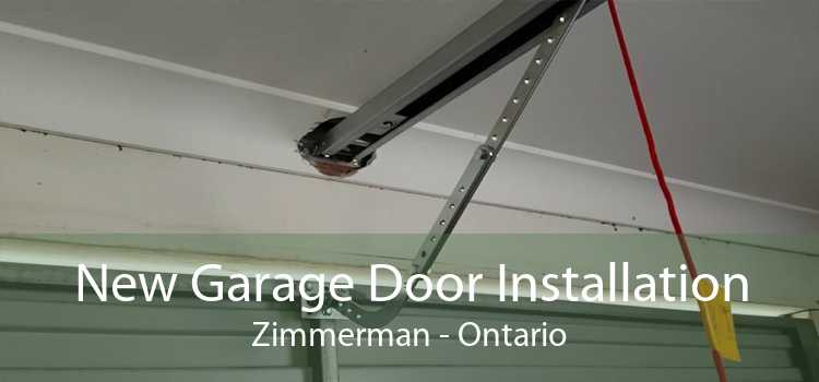New Garage Door Installation Zimmerman - Ontario
