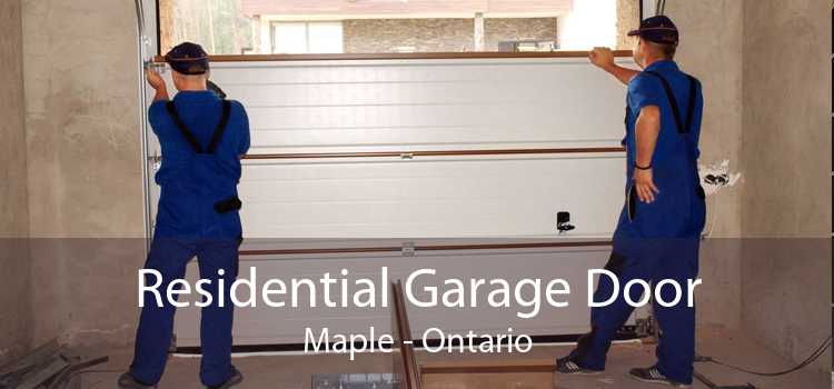 Residential Garage Door Maple - Ontario