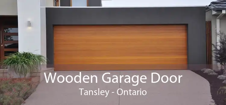 Wooden Garage Door Tansley - Ontario