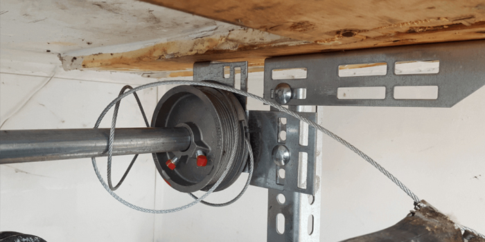 Burlington fix garage door cable