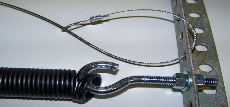 garage door cable installation in Burlington