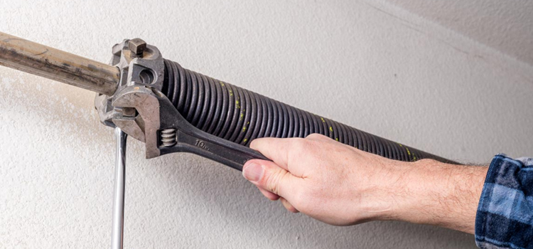 garage door spring installation in Burlington