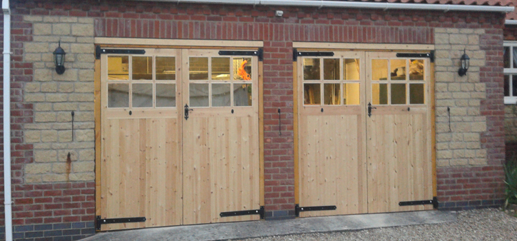 Side Hinged Wooden Garage Doors Longmoor